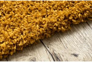 Kusový koberec Shaggy Sofia žlutý 80x150cm