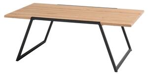Konferenční stolek ELIANO dub/černá