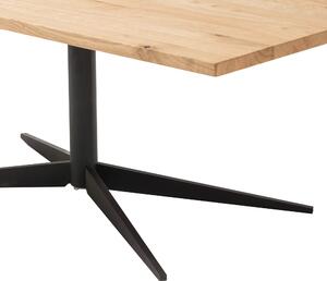 Konferenční stolek NOLAN dub/černá