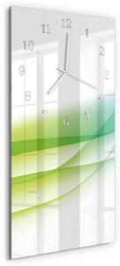 Skleněné hodiny vertikální Vzor zsppb-30x60-00092924