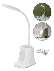 Aigostar - LED Stmívatelná nabíjecí stolní lampa 2,8W/5V 1800mAh 3000/5000K bílá