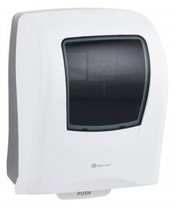 Mechanický podavač papírových ručníků v rolích Maxi Merida One, bílá