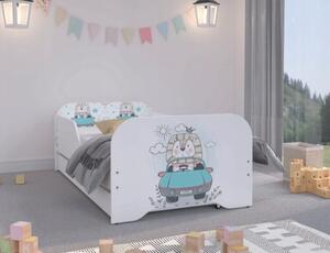 Pohádková dětská postel s úložným prostorem 160 x 80 cm