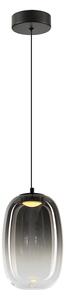 Závěsné svítidlo Vaso, 1x grafitové skleněné stínítko, (fi 13cm), b