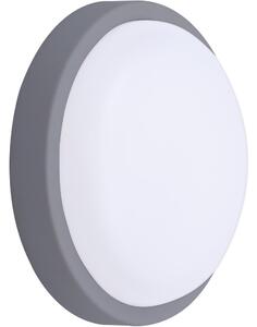 Solight WO745-G- LED Venkovní nást. svítidlo LED/13W/230V 4000K IP54 šedá kulatý