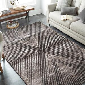 Originální moderní koberec do obývacího pokoje s geometrickým vzorem Šířka: 120 cm | Délka: 170 cm