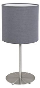 Eglo 55215 - Stolní lampa PASTERI 1xE14/40W/230V šedá