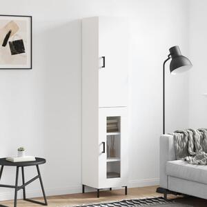 Skříň highboard bílá 34,5 x 34 x 180 cm kompozitní dřevo 3199041