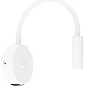LED Nástěnná lampa s USB portem LAGOS 1xG9/3W/5V bílá