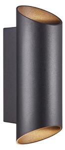 Nordlux - Venkovní nástěnné svítidlo NICO 2xGU10/35W/230V IP54 černá