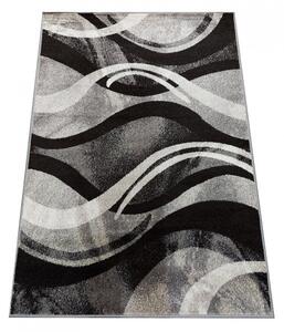 Kvalitní vzorovaný koberec šedé barvy Šířka: 80 cm | Délka: 150 cm