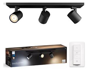 Philips - LED Stmívatelné bodové svítidlo Hue RUNNER 3xGU10/4,2W/230V + DO černá