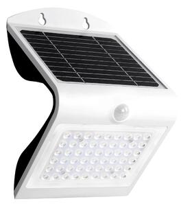 Exteriérové ​​solární nástěnné LED svítidlo Butterfly, 1x LED 3,2w, bílá, pohybový senzor