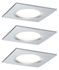 Paulmann 93895 - SADA 3xLED/6W IP44 Stmívatelné podhledové svítidlo NOVA 230V