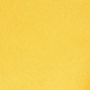 Houpací křeslo žluté textil