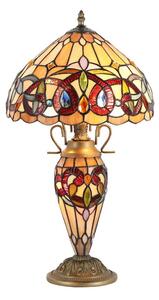 Prezent 1706 - Stolní lampa TIFFANY 2xE27/60W + 1xE14/7W/230V