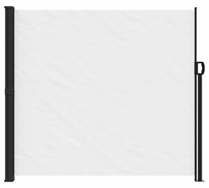 Zatahovací boční markýza bílá 180 x 500 cm