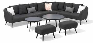 Doppler Melia LIKA-TEX® antracit - luxusní zahradní souprava - Rozbalené zboží (N603)