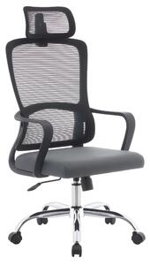 Ergonomická kancelářská židle SHIFT - černá síťovina / nosnost 150 kg