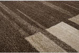 Kusový koberec Pruhy tmavě hnědý S 120x170cm