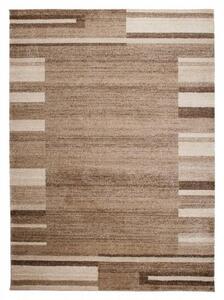 Kusový koberec Pruhy tmavě béžový S 240x330cm