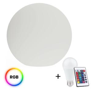 Exteriérové ​​svítidlo Globo + LED žárovka E27 RGB 10w + dálkové ovládání, (fi 60cm)