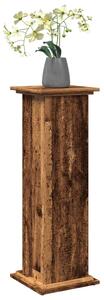 Výstavní stojan s úložným prostorem old wood 31x30x90 cm