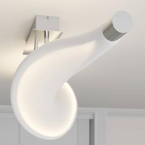 Lucande - Edano LED Stropní Lampa White/Chrome - Lampemesteren