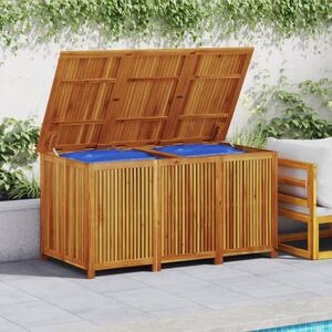 Zahradní úložný box 150 x 80 x 75 cm masivní akáciové dřevo
