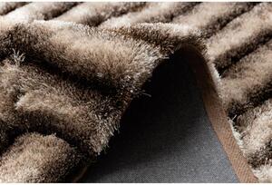 Luxusní kusový koberec shaggy Jansen hnědý 120x160cm