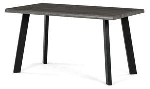 Jídelní stůl 80x140 cm HT-F4514 GREY šedý dub