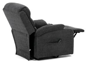 Polohovací křeslo šedé, elektrické TV-S8348 GREY2