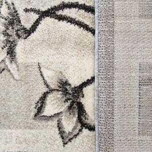 Stylový koberec do obývacího pokoje s motivem květin Šířka: 80 cm | Délka: 150 cm