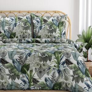 BAVLNĚNÉ POVLEČENÍ DAVOS 160X200 CM 2 KS 70X80 CM LISTY