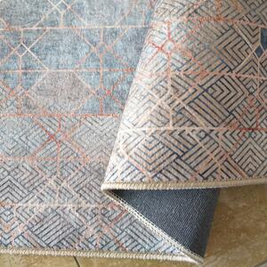 Protiskluzový koberec s geometrickým vzorem Šířka: 60 cm | Délka: 100 cm