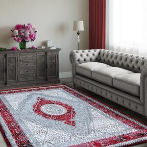 Exkluzivní koberec červené barvy ve vintage stylu Šířka: 240 cm | Délka: 330 cm