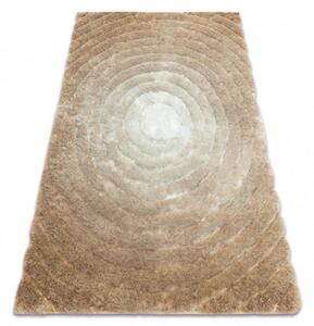 Luxusní kusový koberec shaggy Flimo béžový 80x150cm