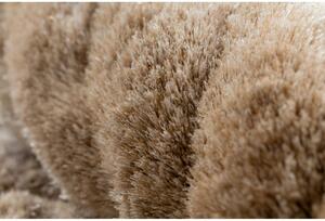 Luxusní kusový koberec shaggy Flimo béžový 80x150cm