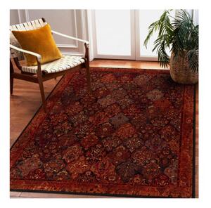 Vlněný kusový koberec Kain rubínový 200x300cm