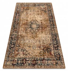 Vlněný kusový koberec Kalar béžovo zelený 170x235cm