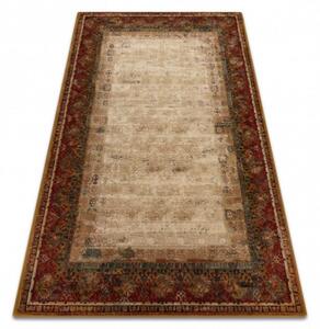 Vlněný kusový koberec Pamuka krémovo vínový 66x100cm