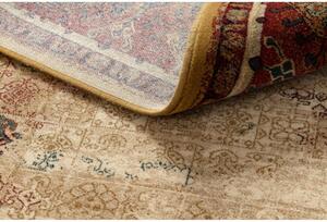 Vlněný kusový koberec Pamuka krémovo vínový 170x235cm