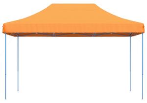 Skládací party stan pop-up oranžový 440 x 292 x 315 cm