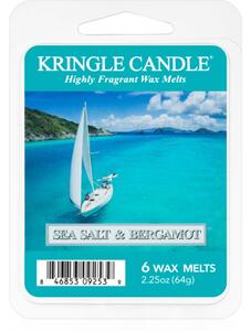 Kringle Candle Sea Salt & Bergamot vosk do aromalampy 64 g