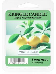 Kringle Candle Yuzu & Sage vosk do aromalampy 64 g
