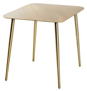 Přístavný stolek GOLDEX zlatá