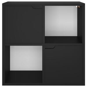 Knihovna Dazzy - 60x27,5x59,5 cm | černá