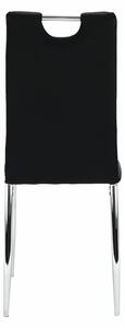 Jídelní židle Scotby (černá + bílá). 808059