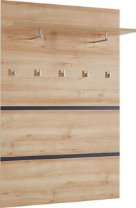 Bukový dřevěný věšákový panel Germania Lissabon 3475 96 x 30 cm