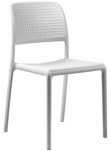 Nardi Bílá plastová zahradní židle Bora